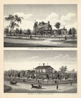 Henry F. Cady Residence, J. D. Kilpatrick, Gage, Nebraska City, Nebraska State Atlas 1885